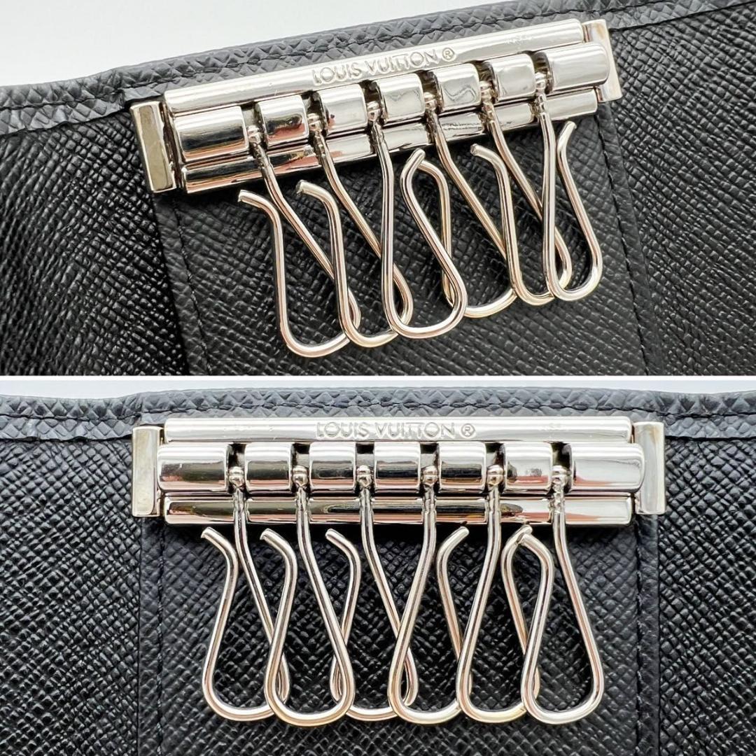 使用わずか❣ヴィトン タイガ ミュルティクレ6 キーケース 黒 M30532