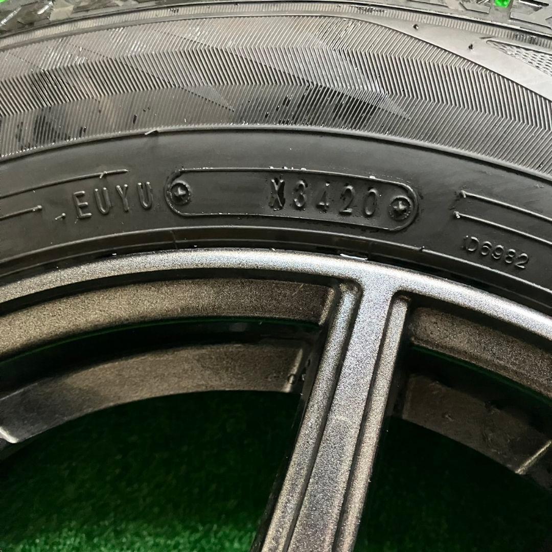 送料込み 175/65R15 スタッドレスタイヤアルミホイール4本 フィットHV