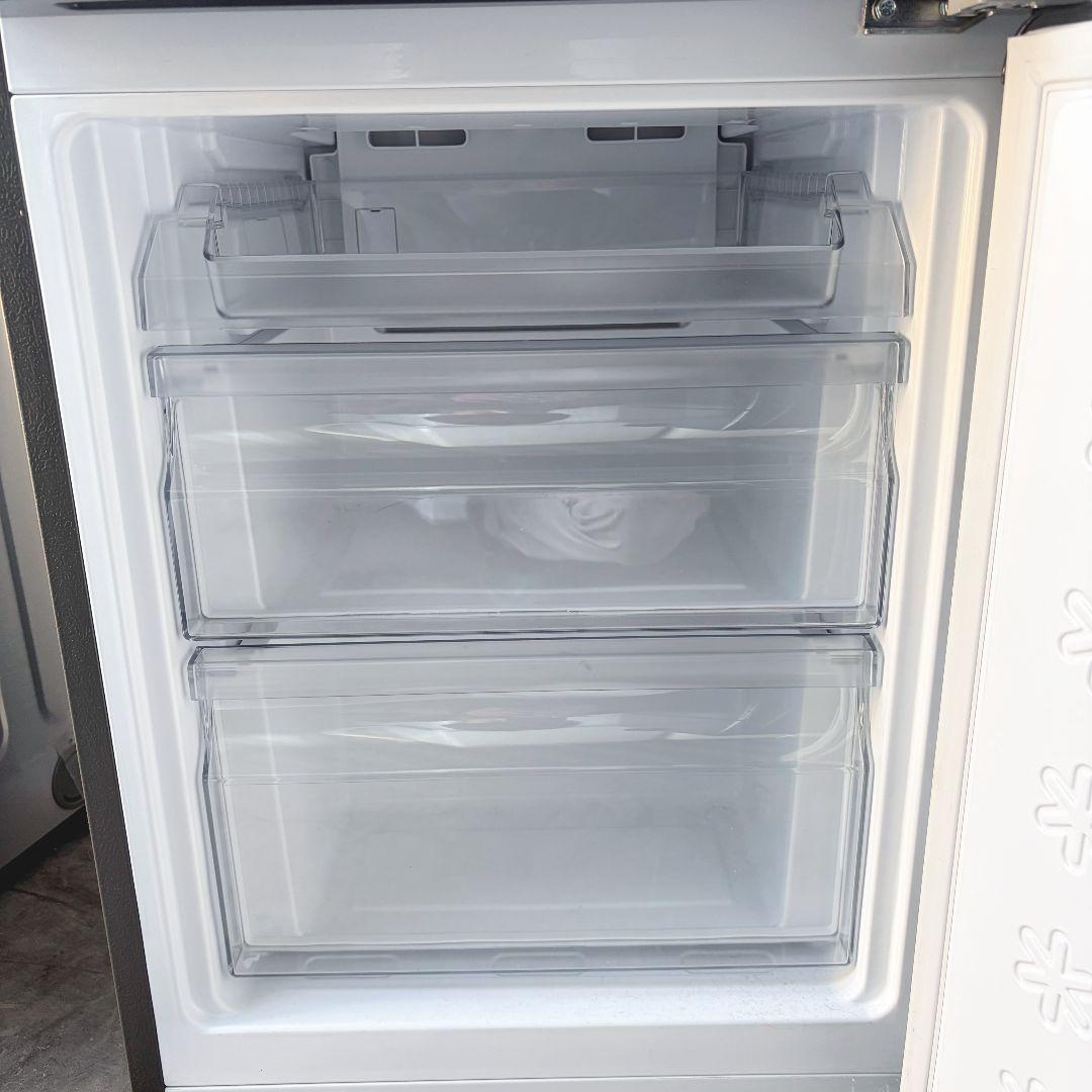 配送設置無料！純正Haierシルバーステンレス2点セット！完動超美品！新生活に！