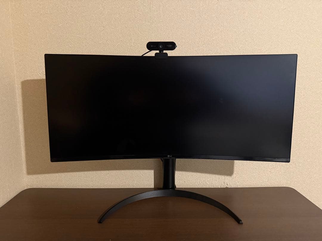 LG ウルトラワイドモニター 34WR55QC-B / 34インチ