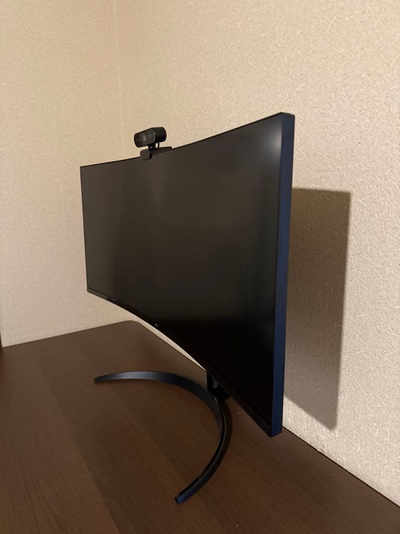 LG ウルトラワイドモニター 34WR55QC-B / 34インチ