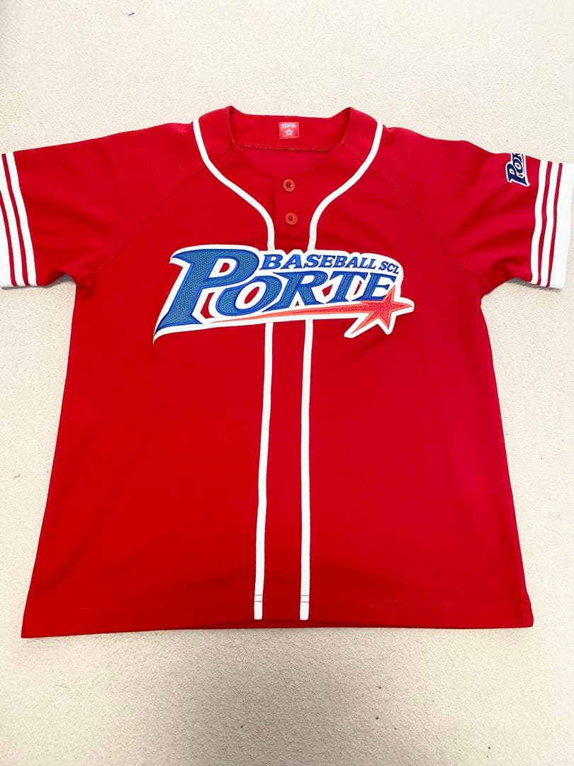 BASEBALL PORTES ユニフォームセット 160