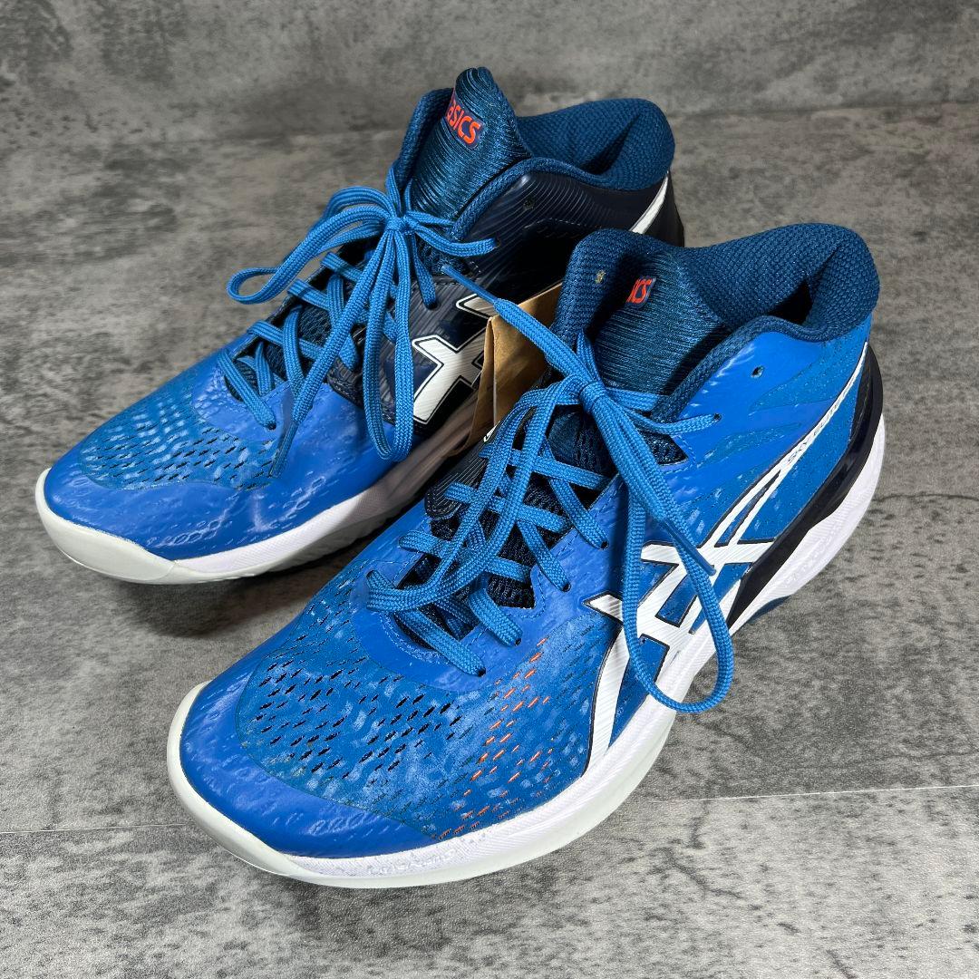 未使用級【アシックス】（25）バレーボールシューズ スカイエリートFF MT