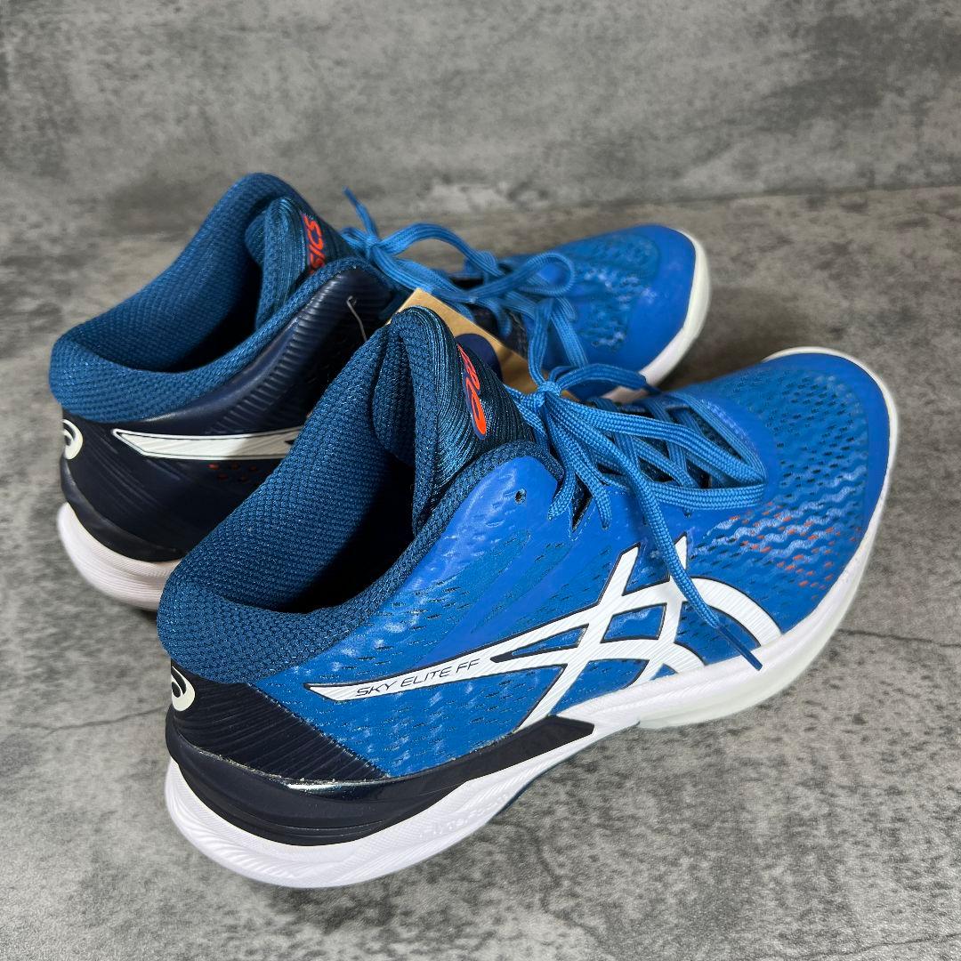 未使用級【アシックス】（25）バレーボールシューズ スカイエリートFF MT