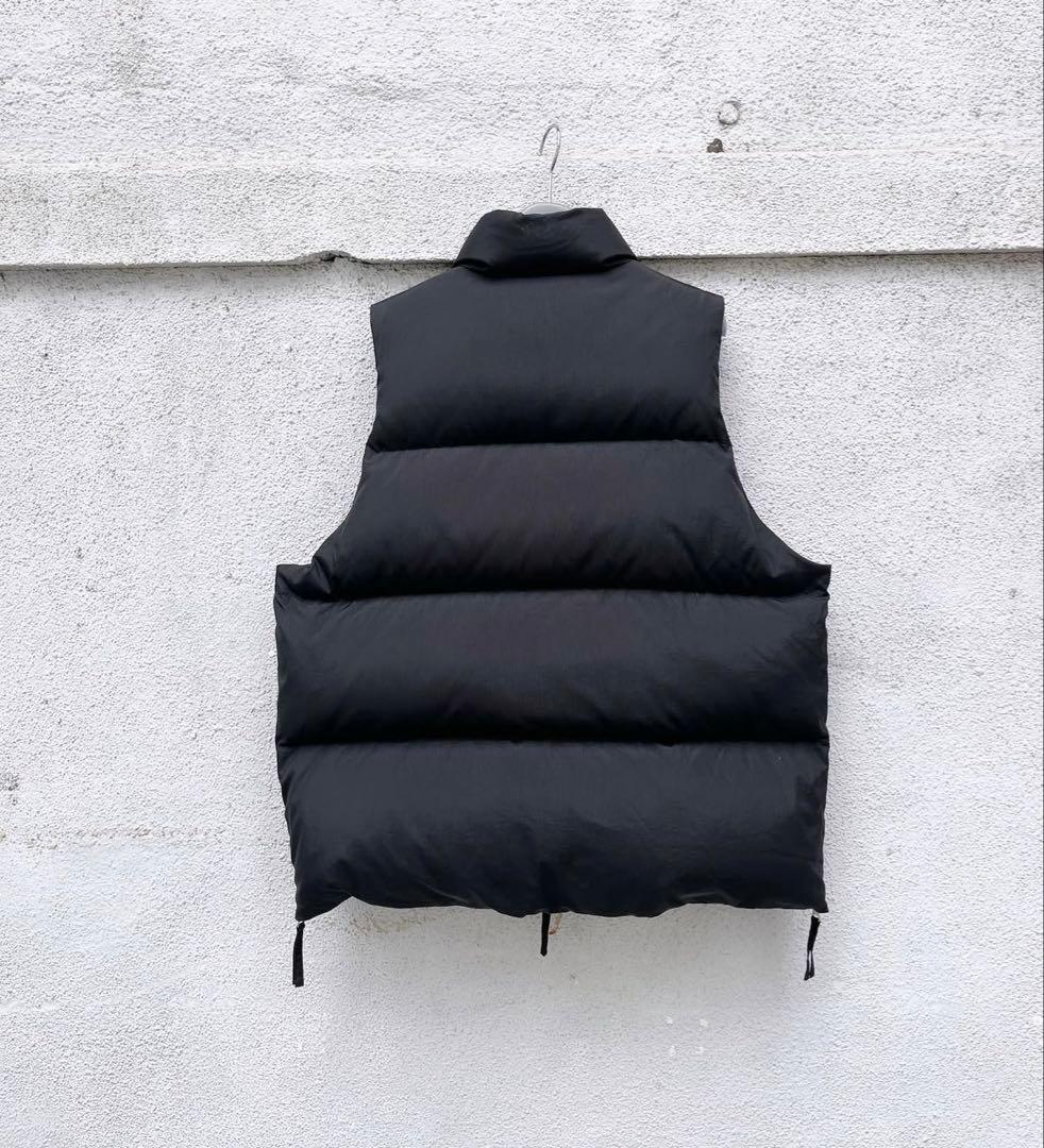 FEAT ダウンベスト ブラック サイズ2 BIRD 黒 定価¥36,300