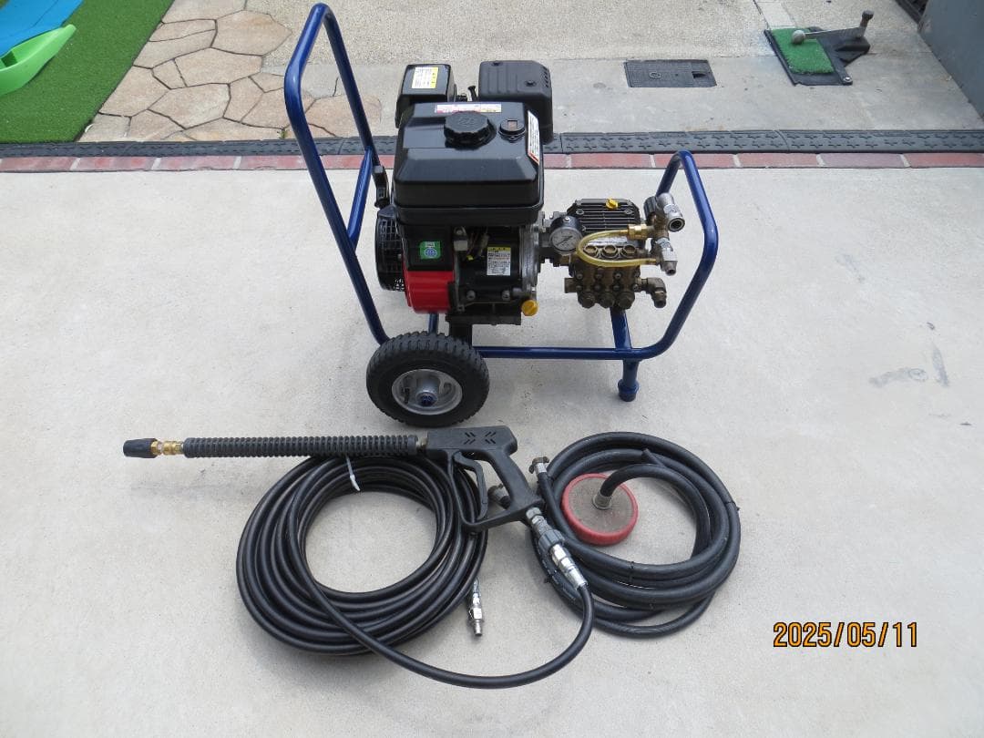 ★エンジン高圧洗浄機★精和産業JC-1513GO★フルセット即使用可能★