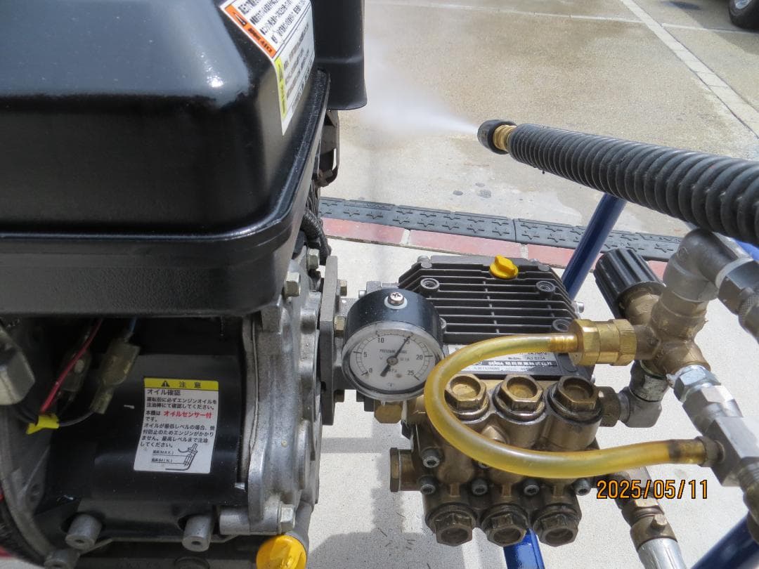 ★エンジン高圧洗浄機★精和産業JC-1513GO★フルセット即使用可能★