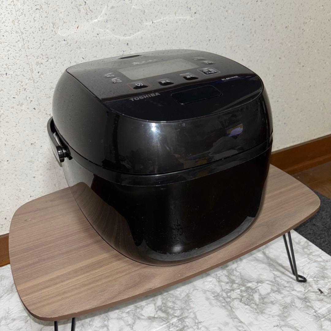 【2021年製】東芝　真空IHジャー　RC-BK10VRR 炎匠炊き　5.5合