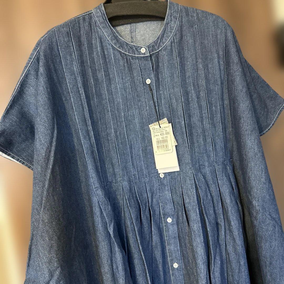 新品　ヤマダヤ　スコットクラブ購入　vin デニム　ワンピース　ビッグシルエット