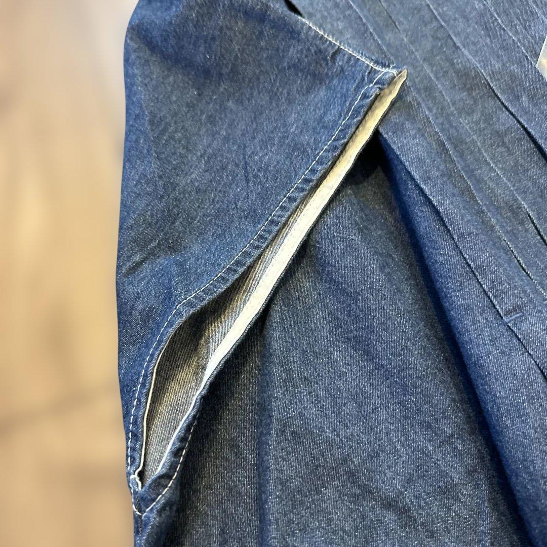 新品　ヤマダヤ　スコットクラブ購入　vin デニム　ワンピース　ビッグシルエット