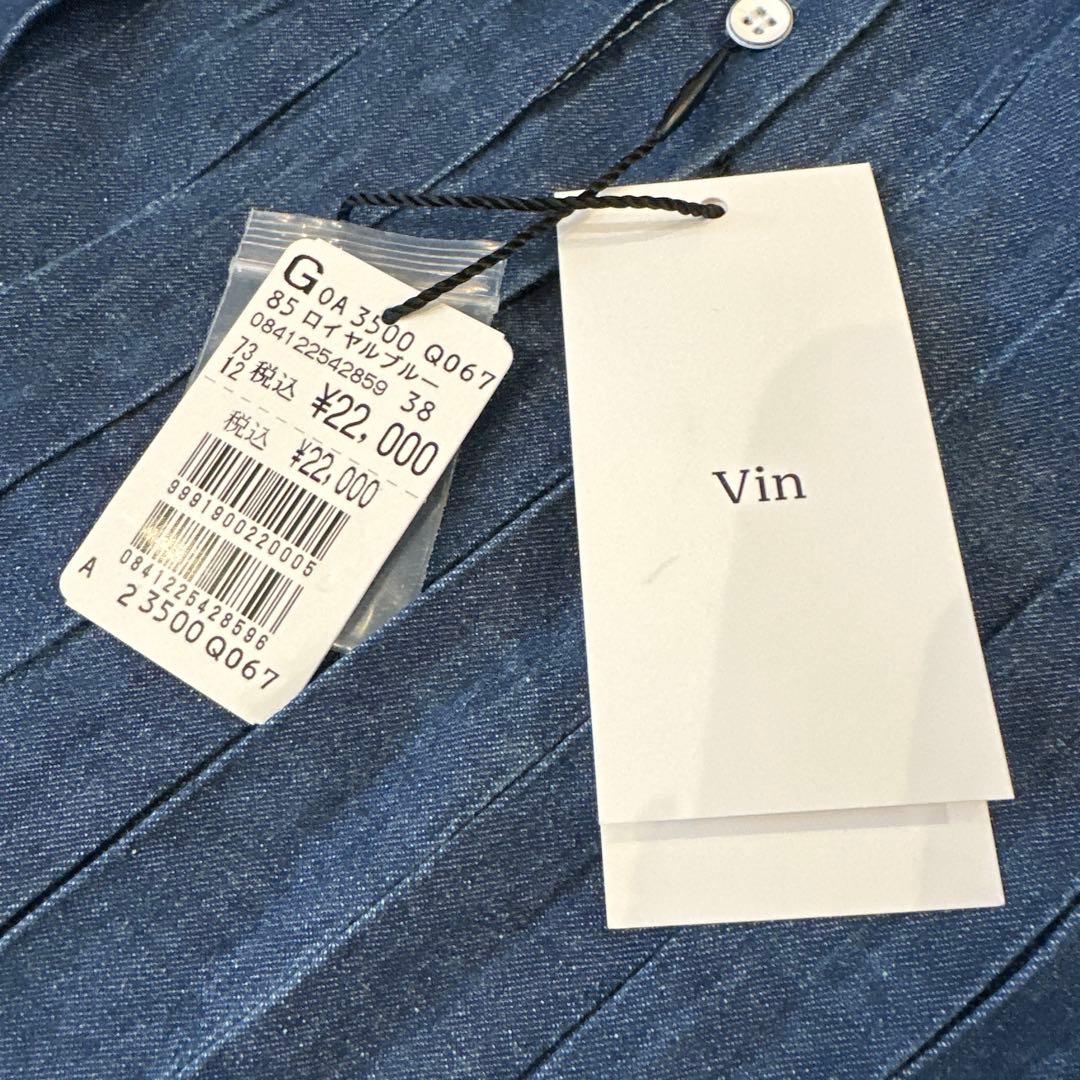 新品　ヤマダヤ　スコットクラブ購入　vin デニム　ワンピース　ビッグシルエット