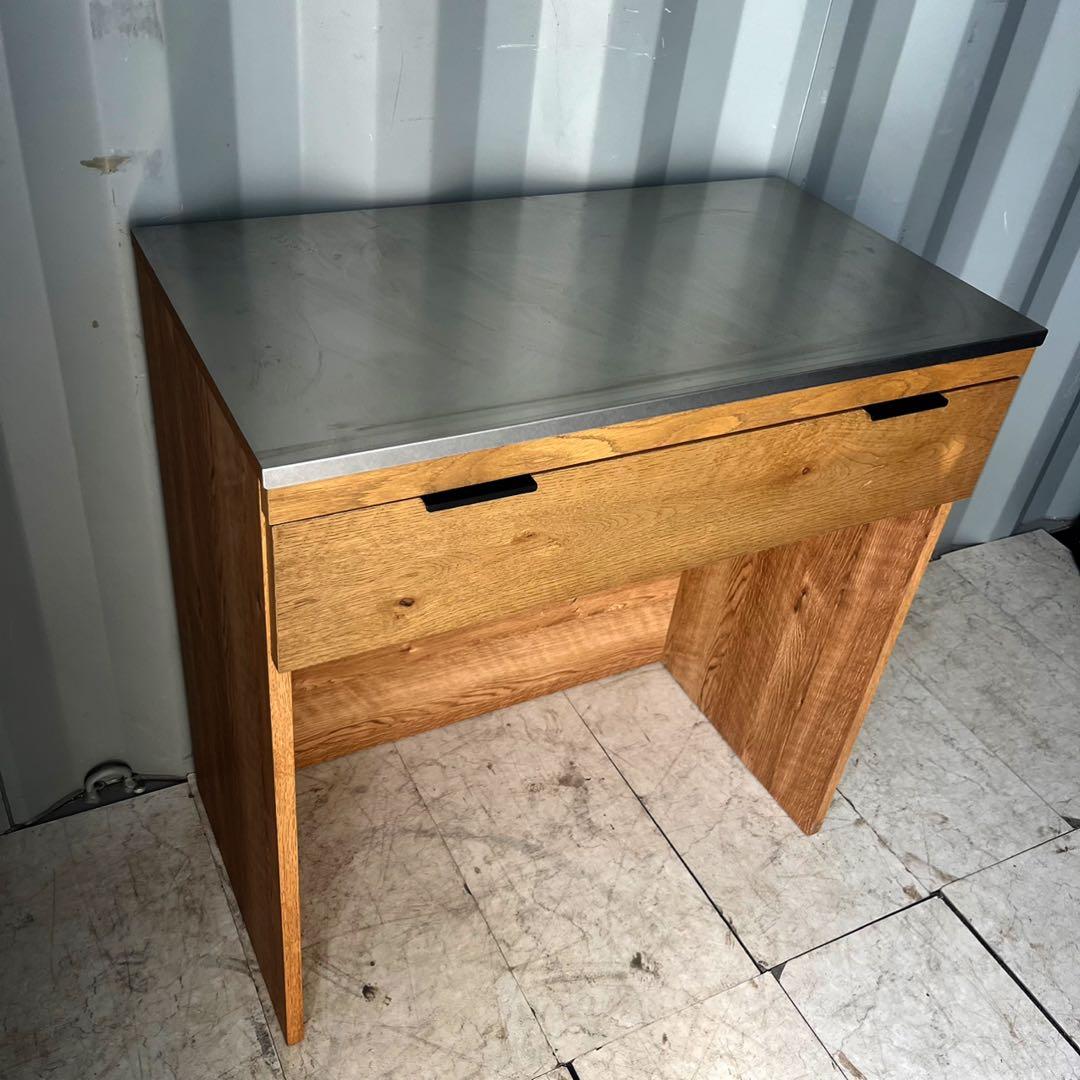 取付無料！ウニコ アディ ダストカウンターW820 北欧風ナチュラルカウンター✨