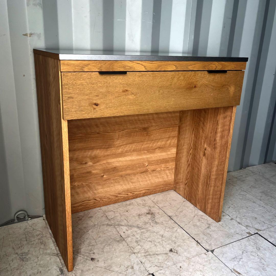 取付無料！ウニコ アディ ダストカウンターW820 北欧風ナチュラルカウンター✨