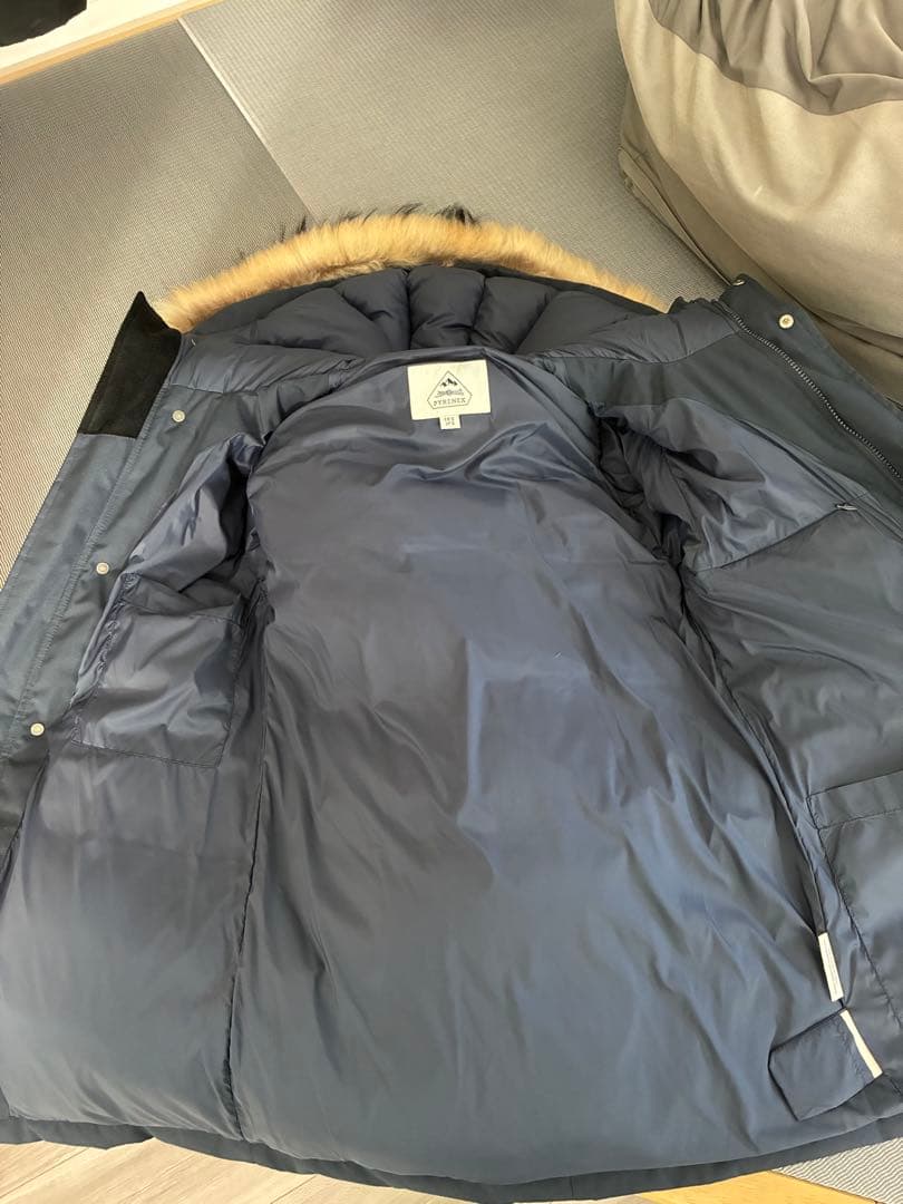 ピレネックス　アヌシー　ネイビー　ダウン