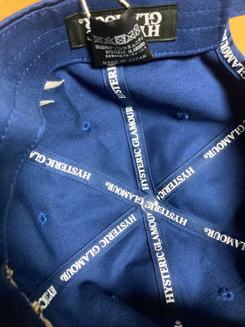 ヒステリックグラマーダブルスピード刺繍キャップ