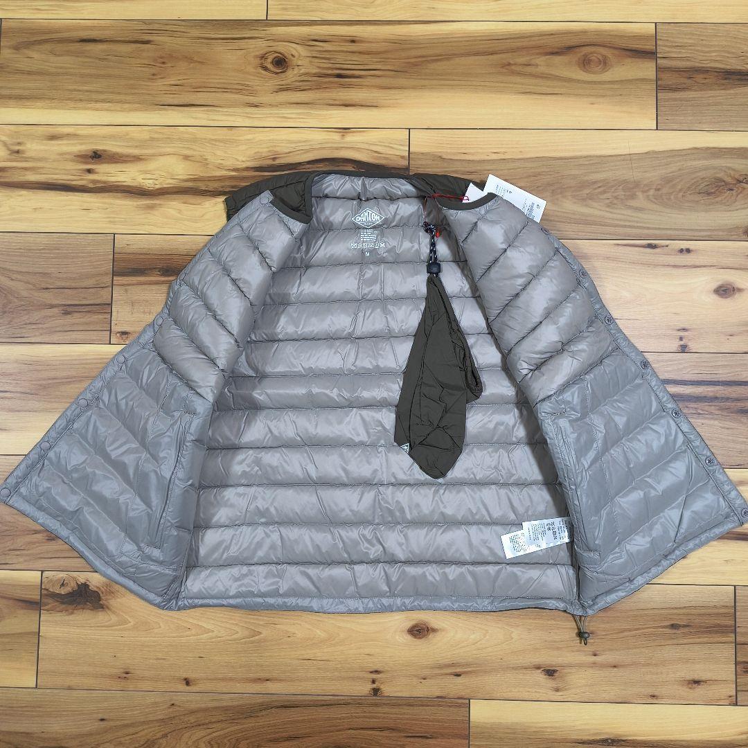 新品DANTON ダントン INNNER DOWN CREWNECK VEST