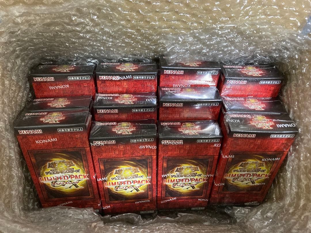 遊戯王 LIMITED PACK GX オシリスレッド　12BOXセット
