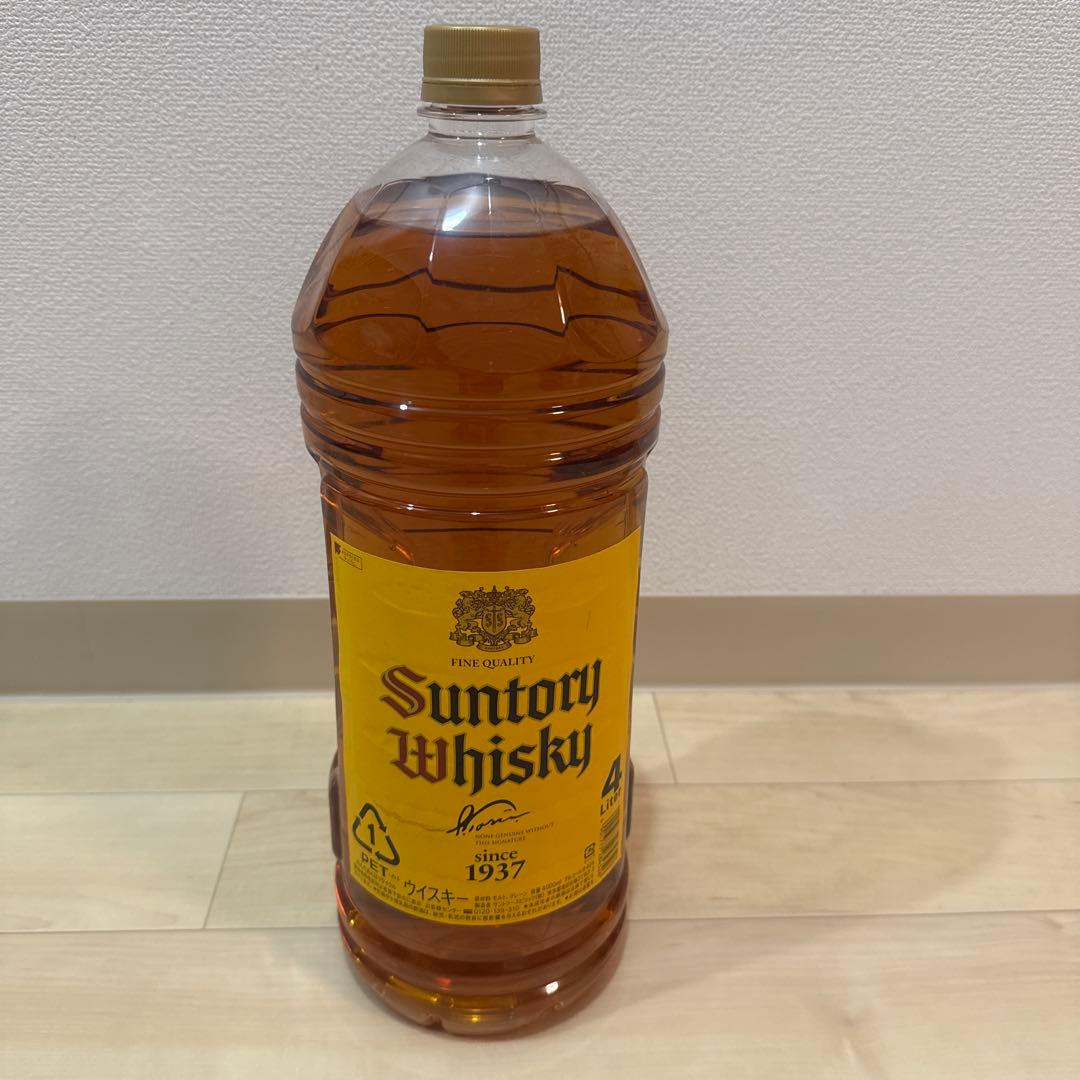 サントリー　角　ウイスキー　４L