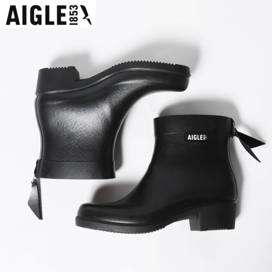 【新品】ミリカ ボッティロン ラバーブーツ　38　エーグル　AIGLE