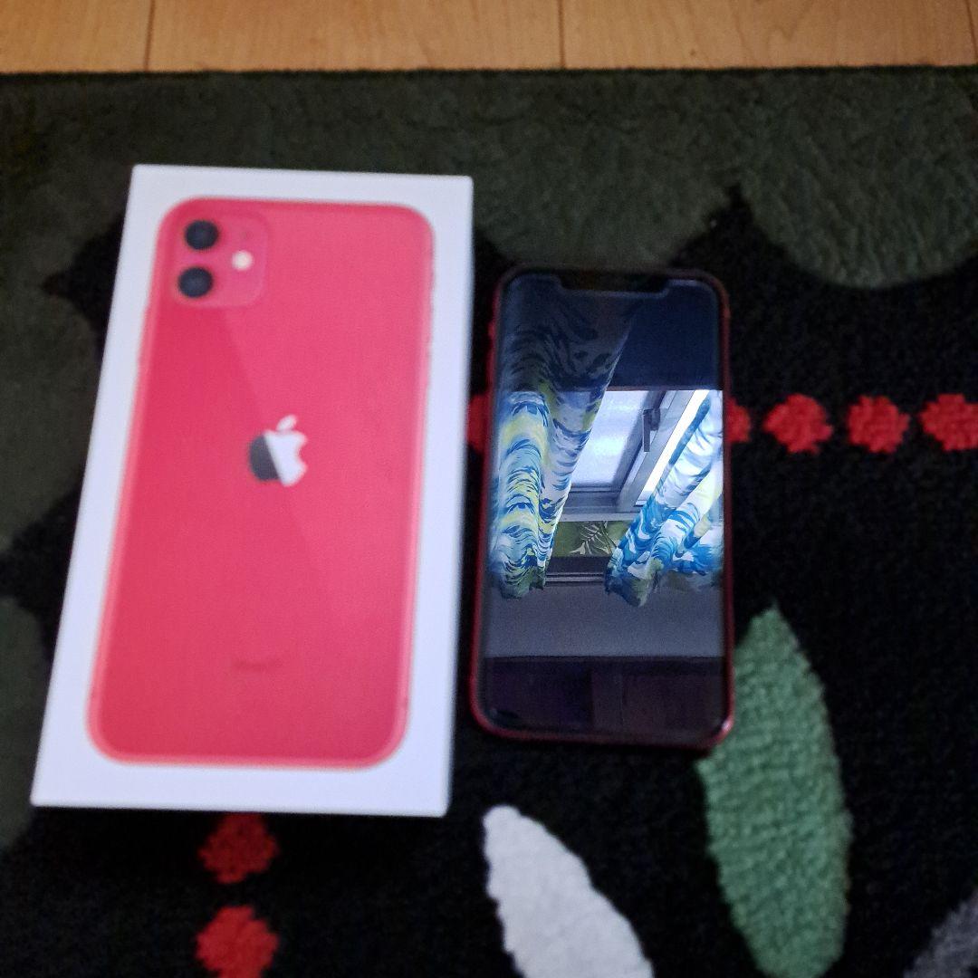 Apple iPhone 11 PRODUCT(RED) 本体箱付き