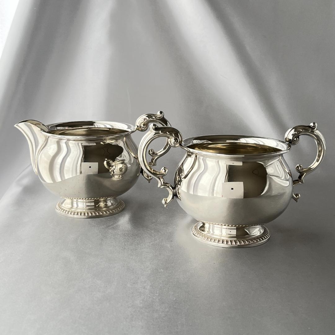 【Barker Ellis】 ビクトリアンのサービス 4点　ティーポット