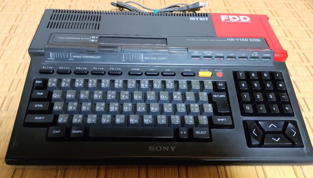 SONY MSX2 HB-F1XD 動作品 本体のみ