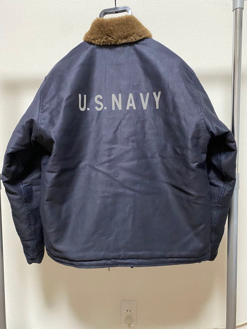 WAIPER.inc N-1 デッキジャケット 前期型 NAVYサイズ44