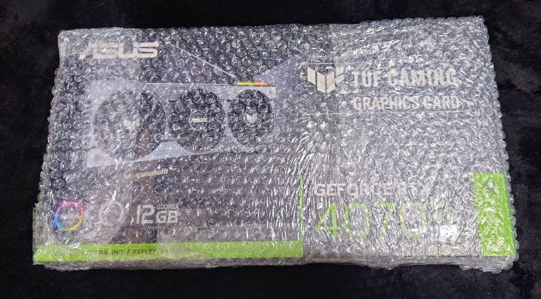 【締切間近】4070ti TUF ASUS グラボ Nvidia【極美品】