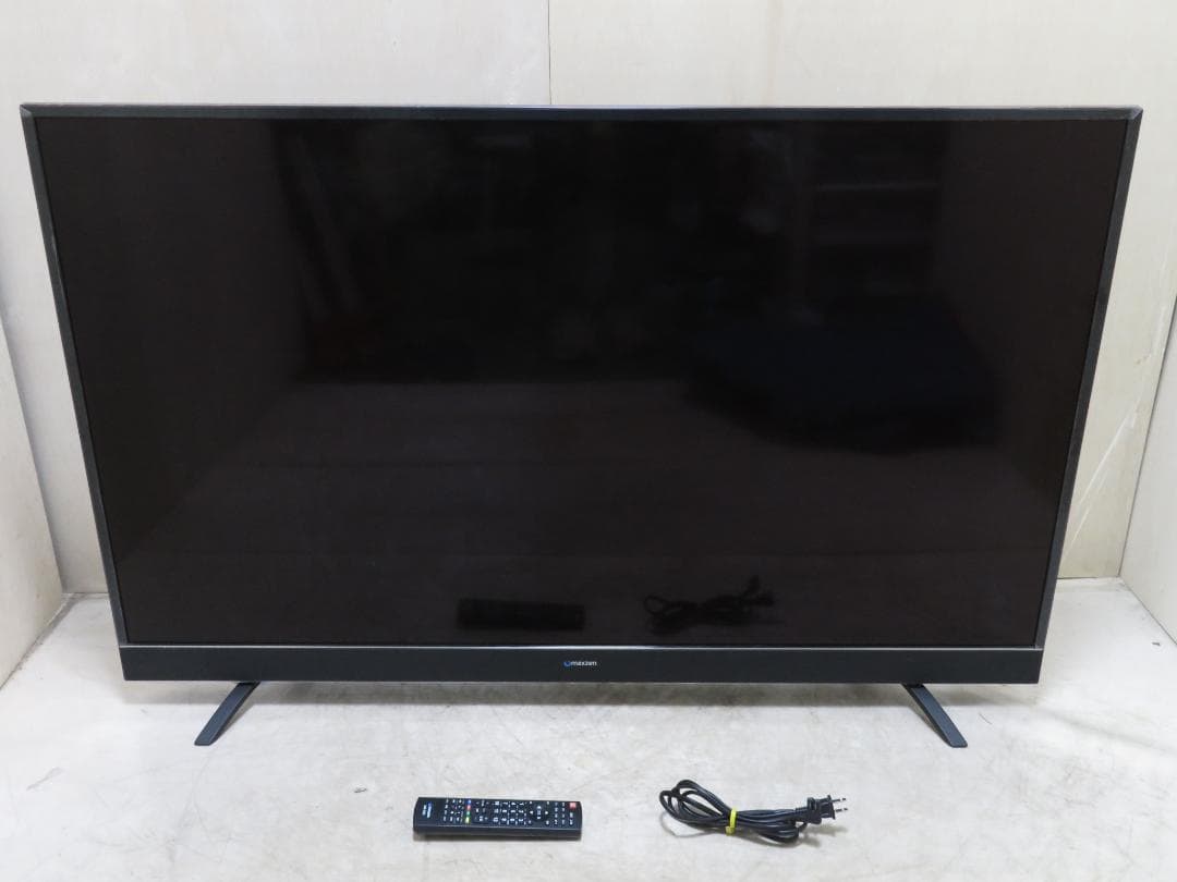 maxzen マクスゼン 2020年製 55インチ 4K対応液晶テレビ 訳あり品