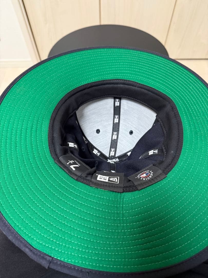 New Era ニューヨーク・ヤンキース ロングブリムハット