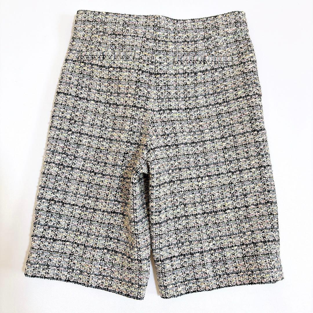 新品未使用☆BLAMINK ミックスツイード ショートパンツ 定価¥12万