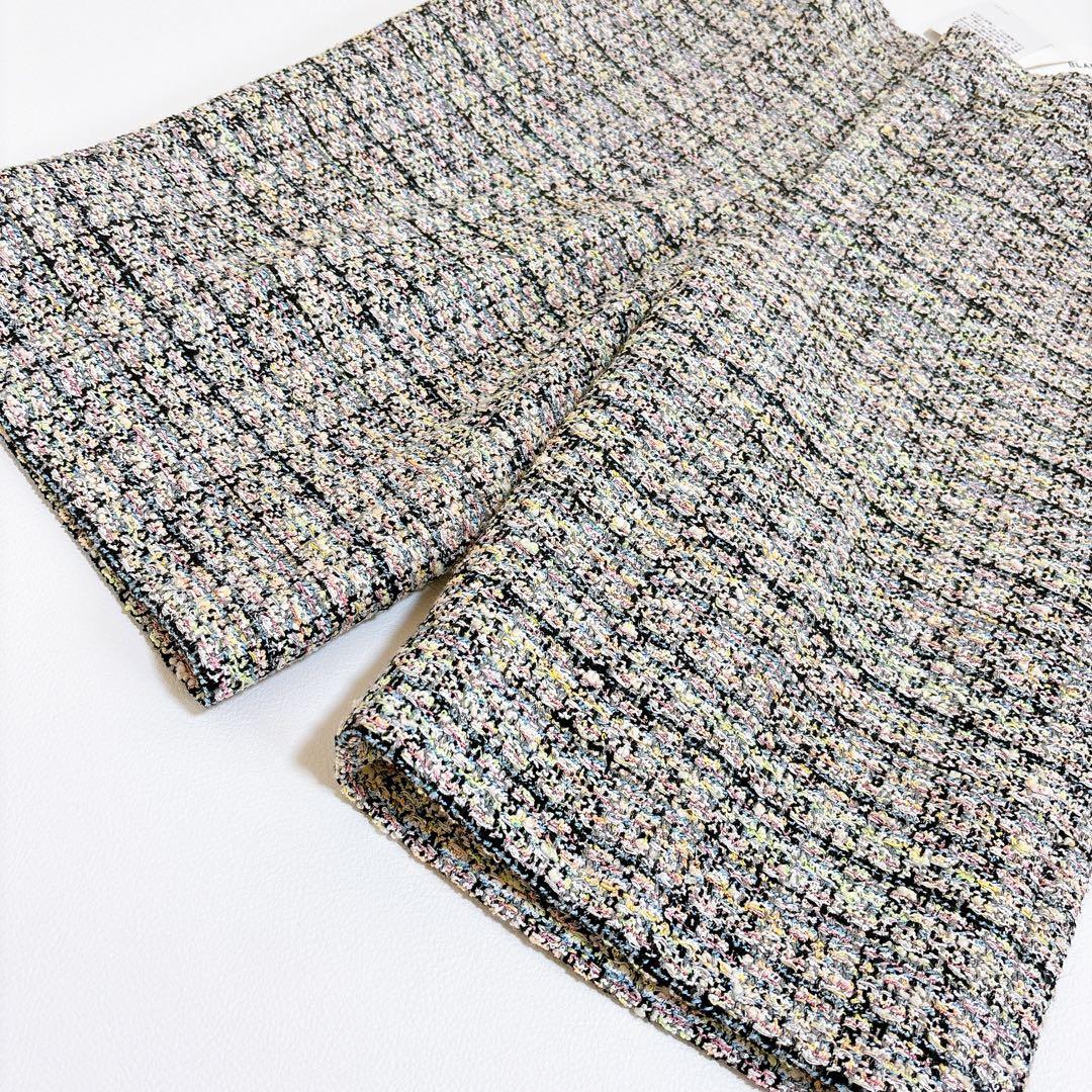 新品未使用☆BLAMINK ミックスツイード ショートパンツ 定価¥12万
