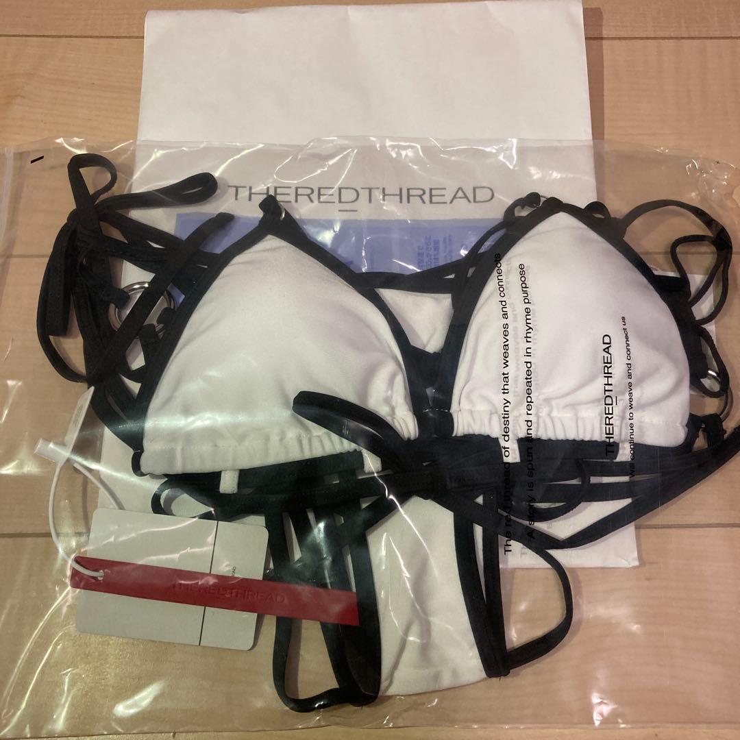 水着・ラッシュガード THEREDTHREAD S tinyring bikini set wh
