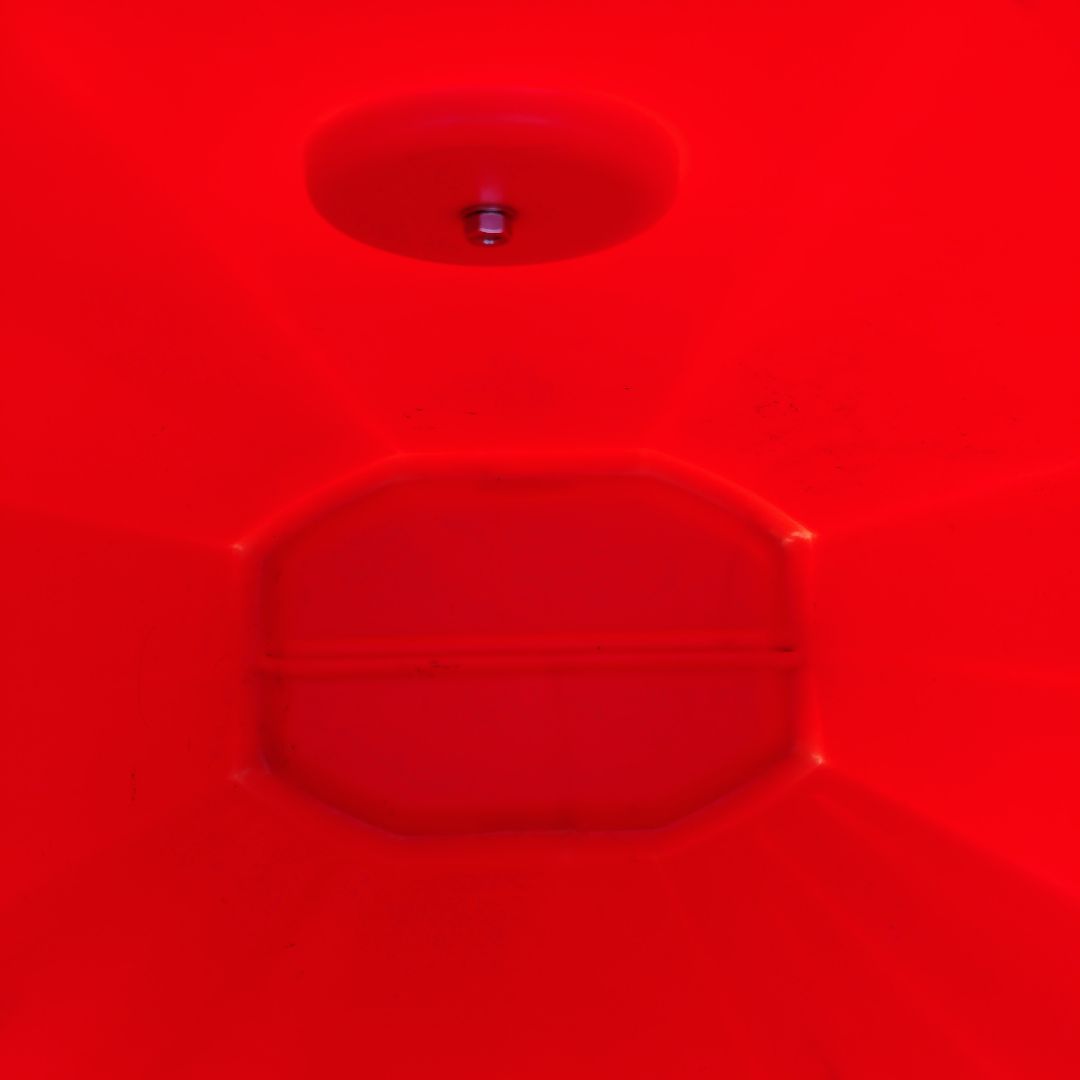 昭和50年代レトロ、コカ・コーラ、プラスチック空缶入れ