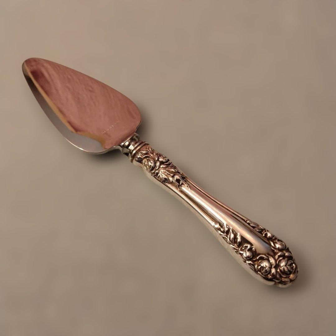 霹靂一閃　純銀ハンドル　ケーキサーバー