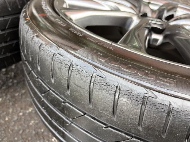 美品！レクサス RC 後期 Fスポーツ純正 19インチ IS、流用などに