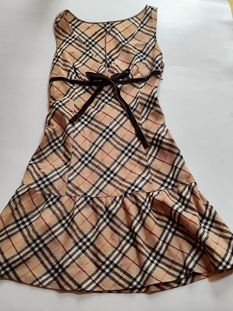 バーバリー BURBERRY BLUE LABEL ブランド ワンピースベスト