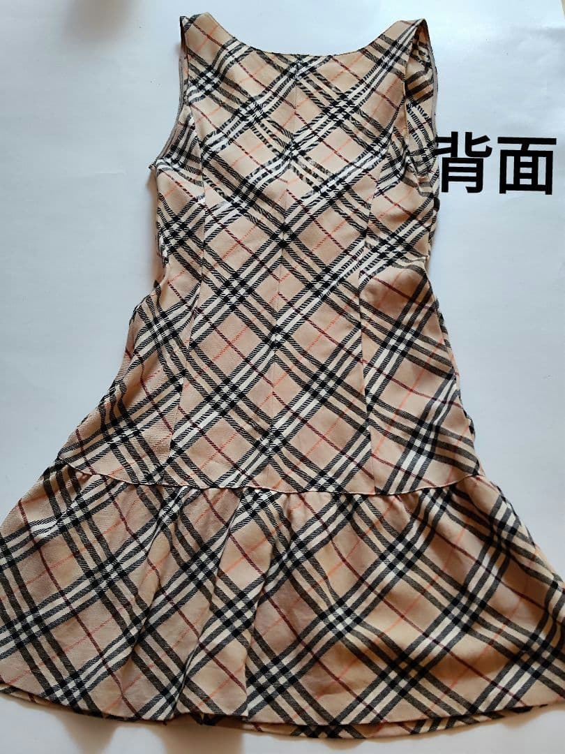 バーバリー BURBERRY BLUE LABEL ブランド ワンピースベスト