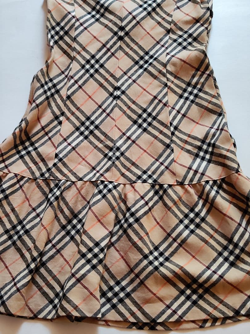 バーバリー BURBERRY BLUE LABEL ブランド ワンピースベスト