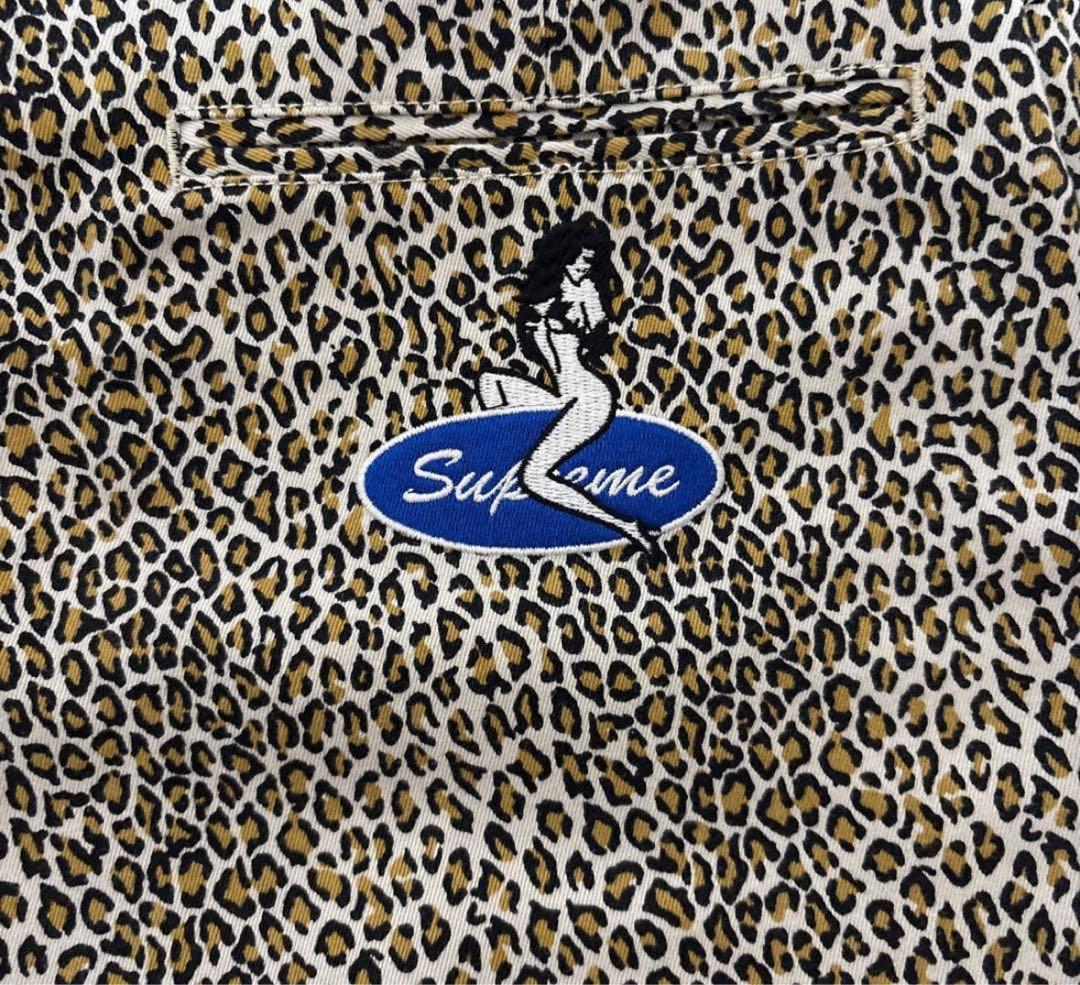 Supreme chino pants leopard 未使用　タグ付き30