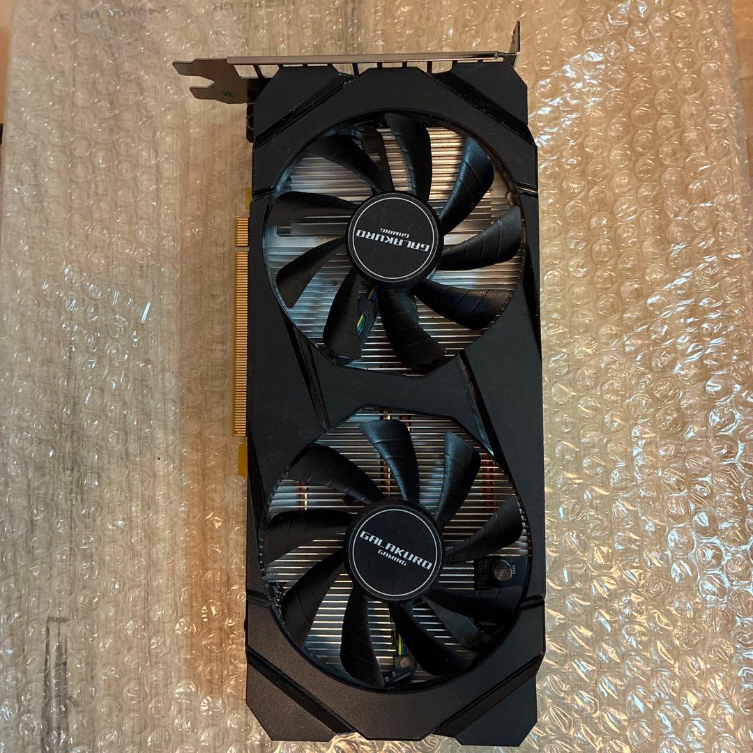 デュアルファン グラフィックボード　galakuro RTX2060