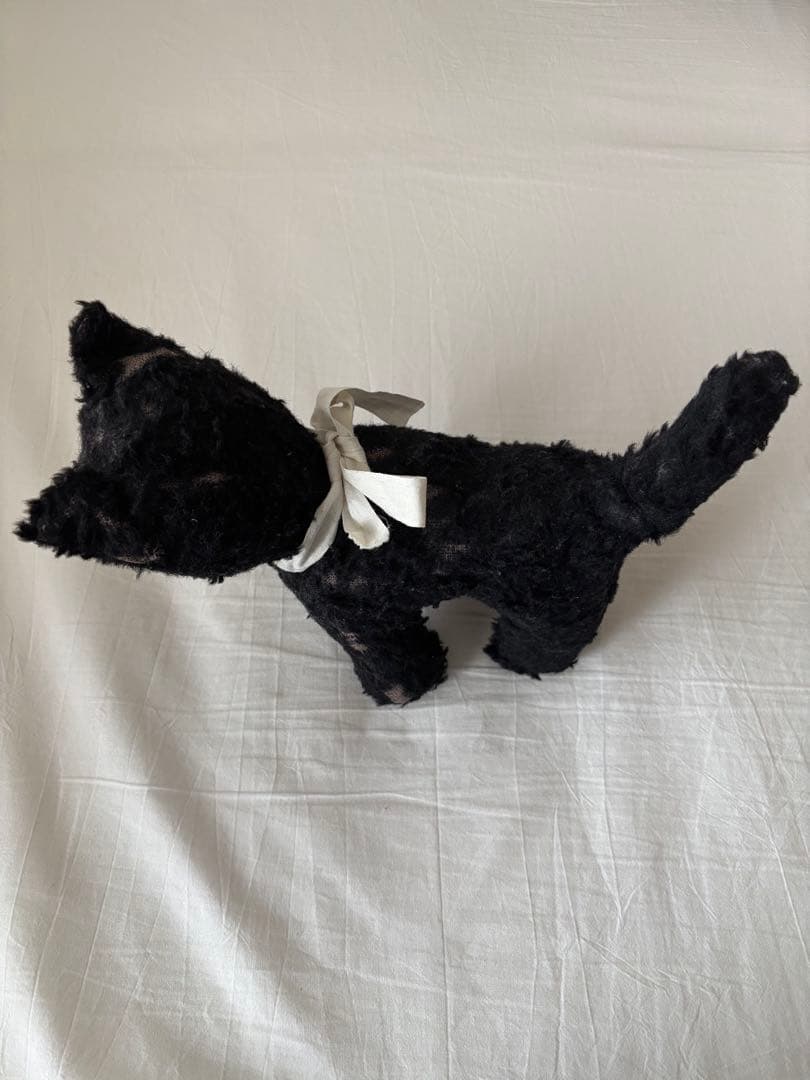 フランスアンティーク 黒猫 ぬいぐるみ ねこ くま テディベア