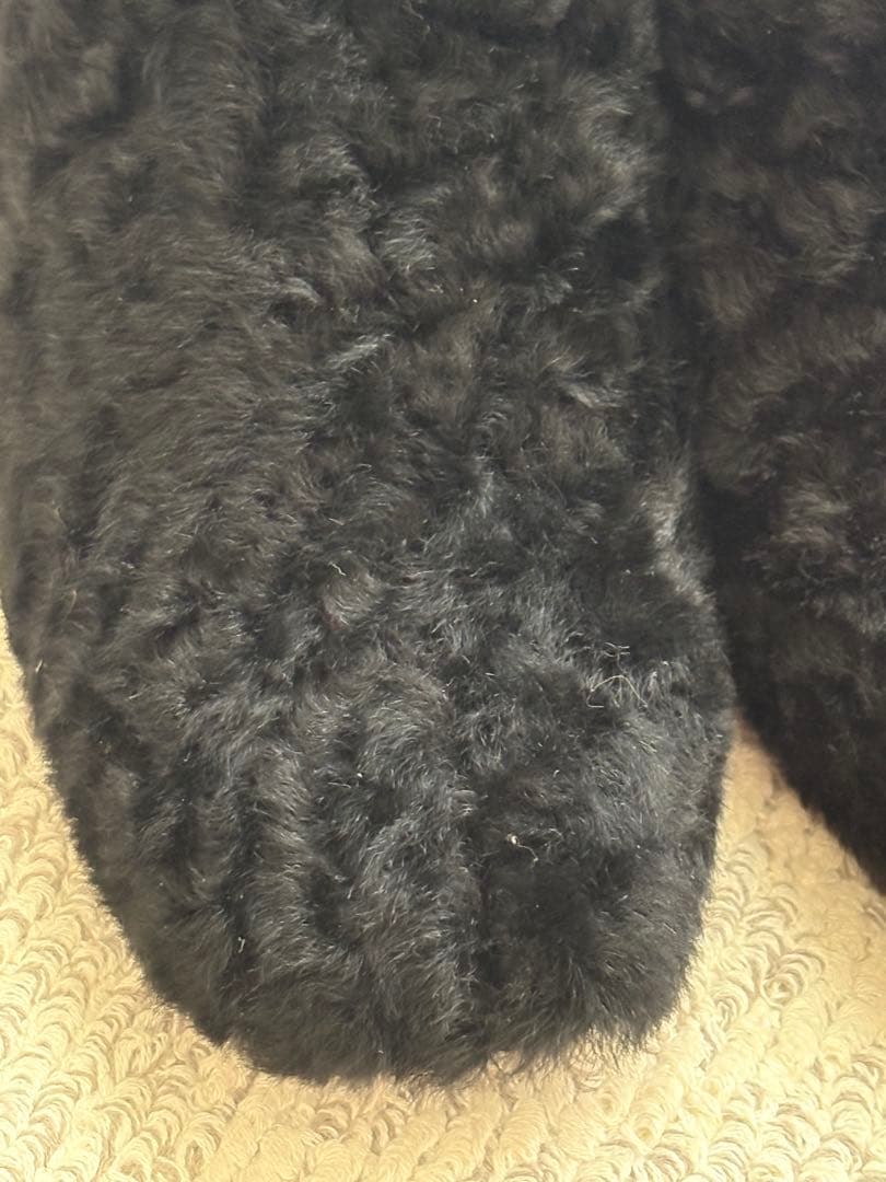 【35XXXV】JIL SANDER ボアミュール　size38ブラック