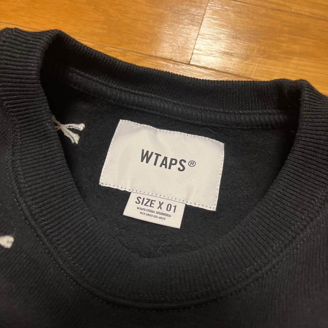 トップス WTAPS ACNE SWEATER CTPL. TEXTILE BLACK