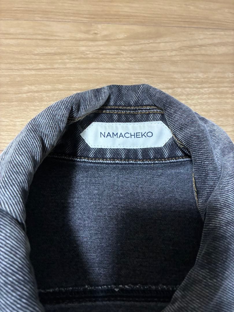 K*様 NAMACHEKO グレー デニムジャケット S