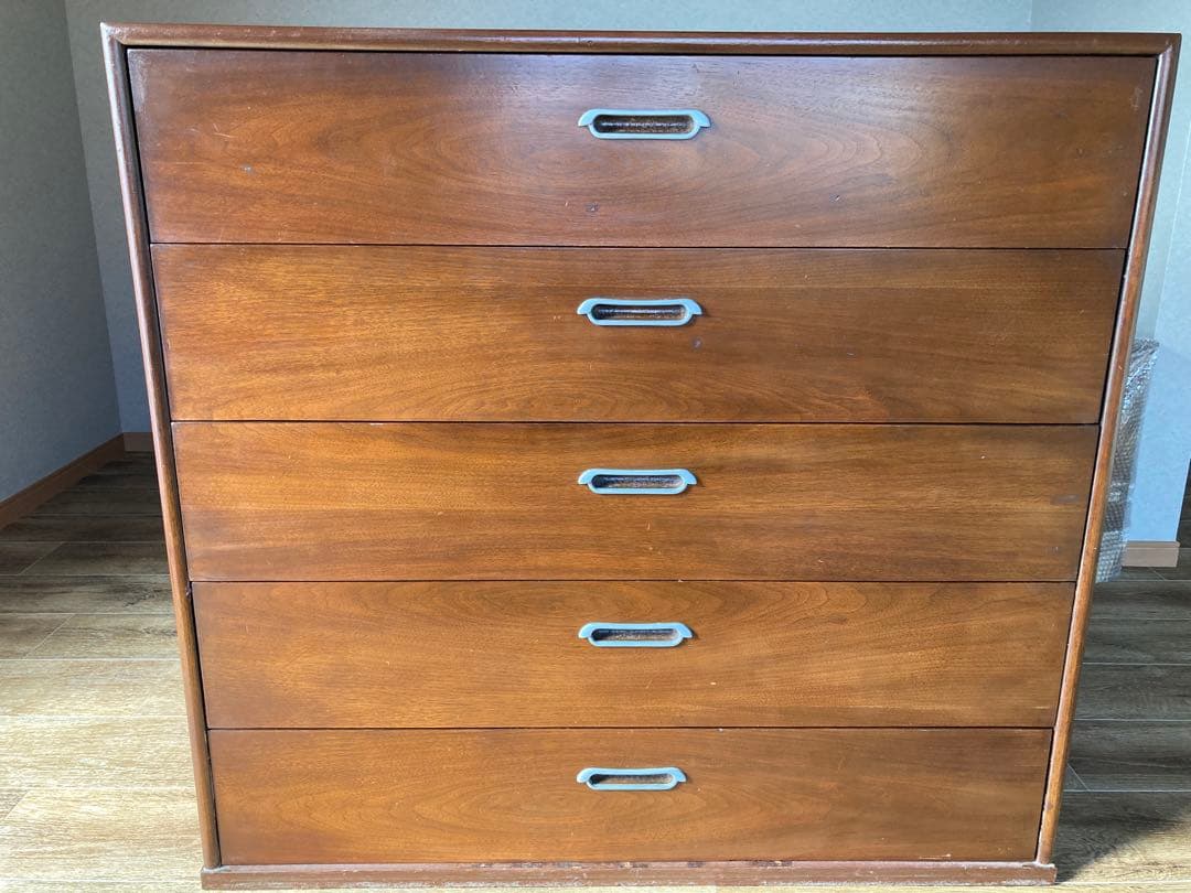 USビンテージ チェスト ミニタリー 5段