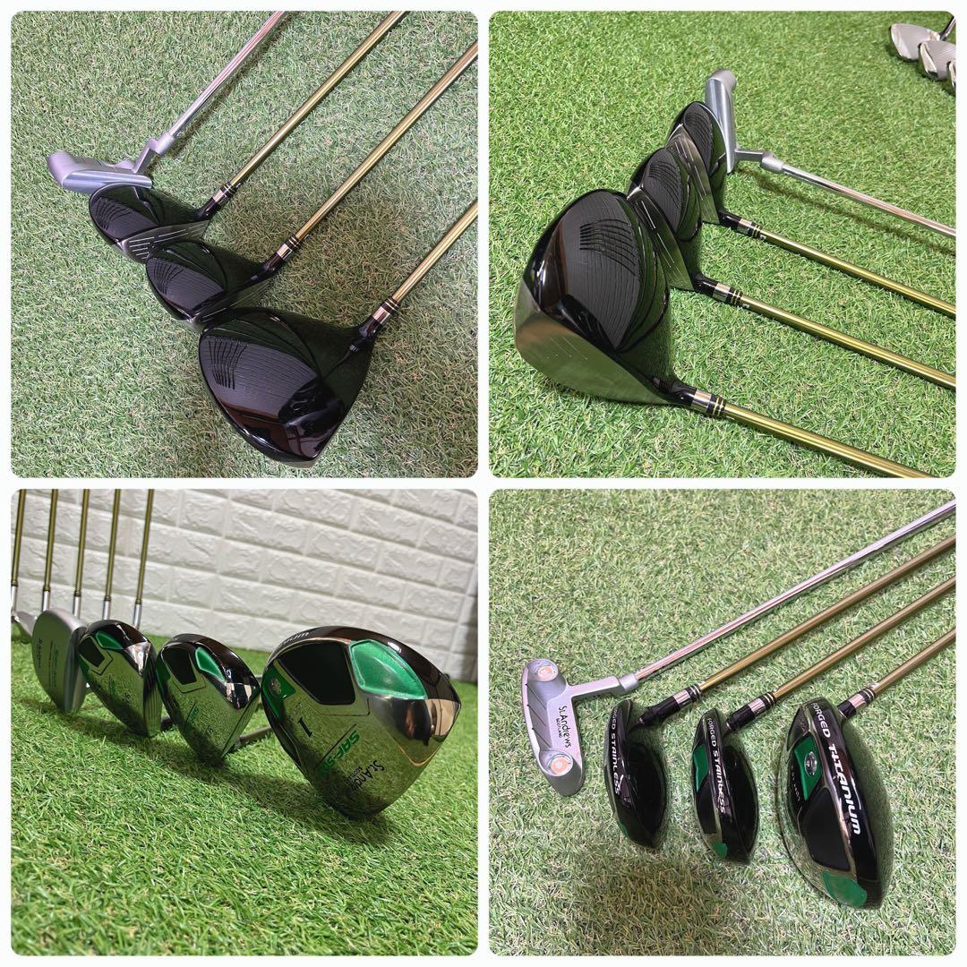 極美品 これからゴルフを始める方にオススメ メンズゴルフクラブ11本セット