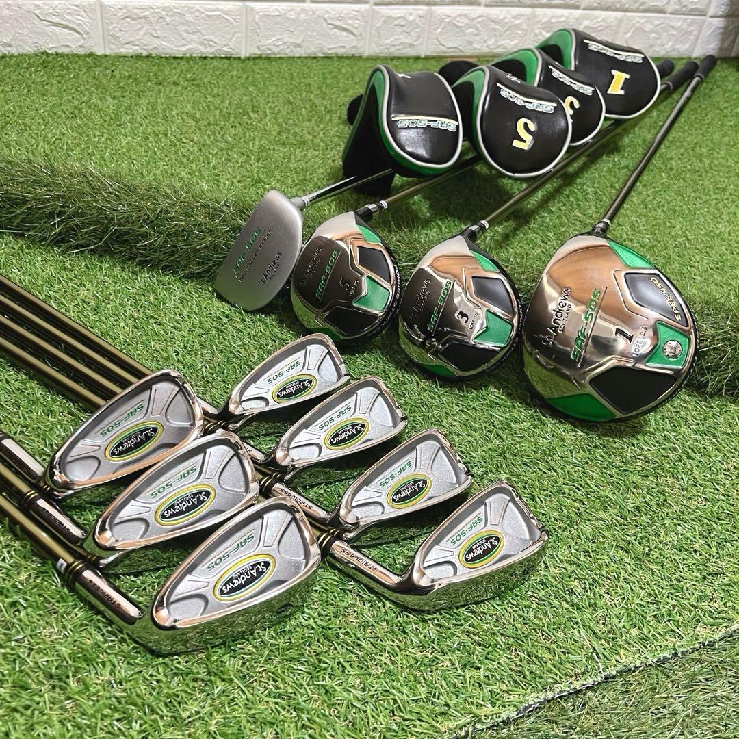 極美品 これからゴルフを始める方にオススメ メンズゴルフクラブ11本セット