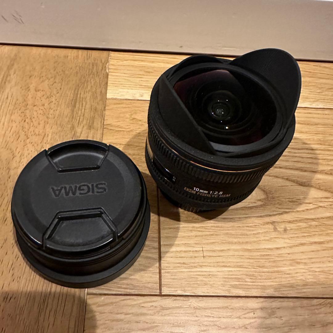 美品SIGMA 単焦点魚眼レンズ 10mm F2.8 EX DC FISHEYE