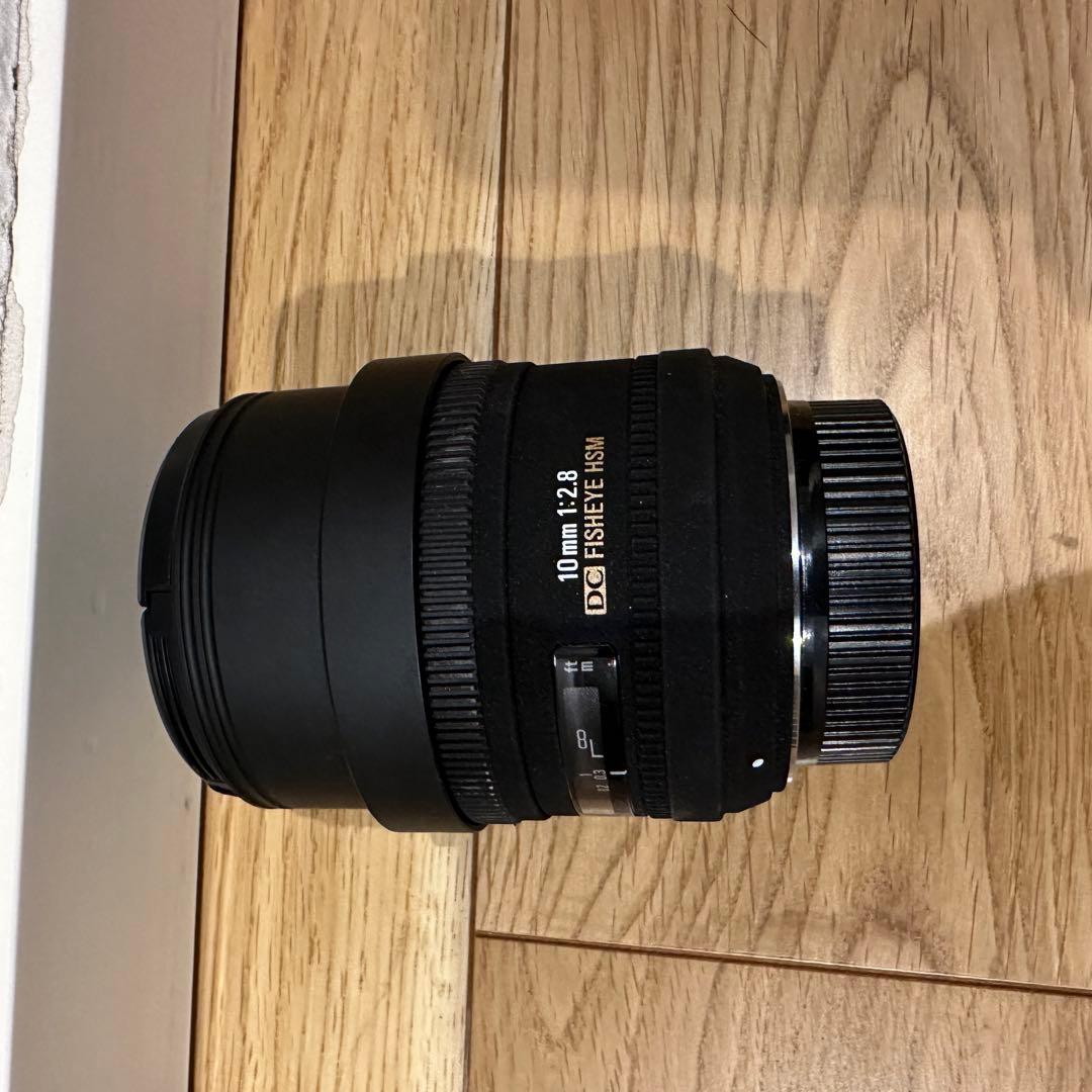 美品SIGMA 単焦点魚眼レンズ 10mm F2.8 EX DC FISHEYE